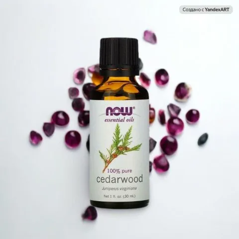 Эфирное масло кедра, NOW Foods