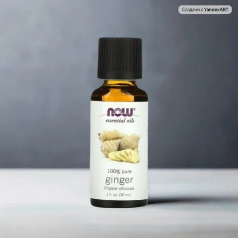 Эфирное масло имбиря, NOW Foods
