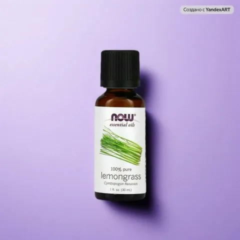 Эфирное масло лемонграсса, NOW Foods