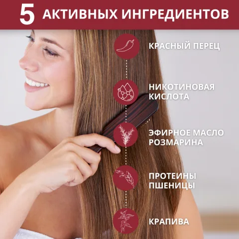 Сыворотка с перцем, никотиновой кислотой, кофеином, розмарином, Doctor Heiler