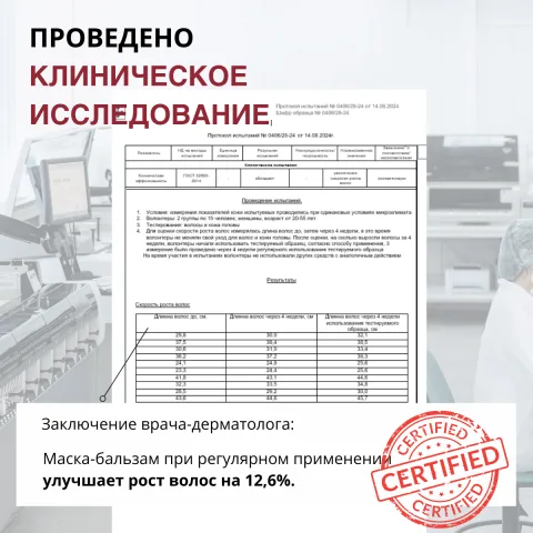 Маска для роста волос с перцем, никотиновой кислотой, розмарином, Doctor Heiler