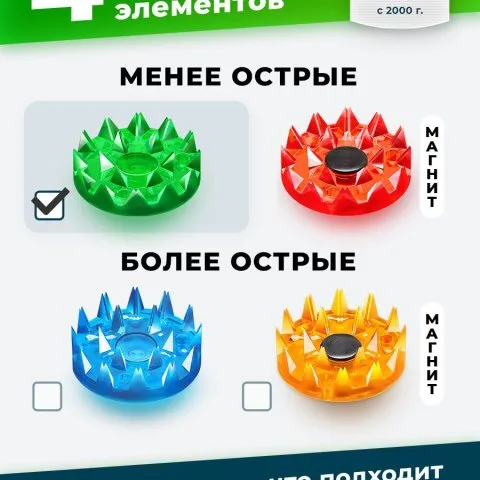 Массажный коврик Кузнецова, зеленый (оригинал), Лаборатория Кузнецова