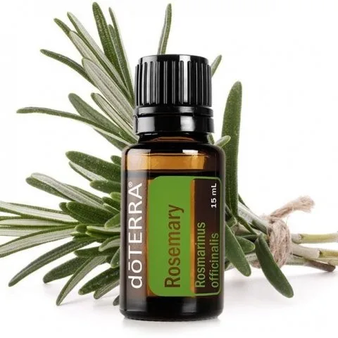 Эфирное масло розмарина от выпадения, для активации роста новых волос, DoTERRA
