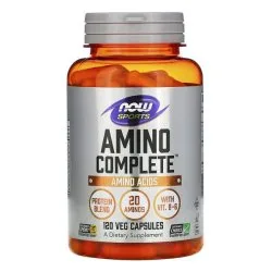 Аминокислотный комплекс Amino Complete, 120 капсул, NOW Foods