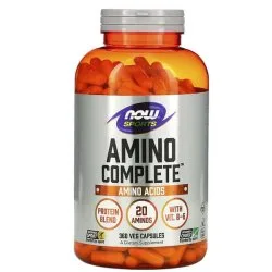 Аминокислотный комплекс Amino Complete, 360 капсул, NOW Foods