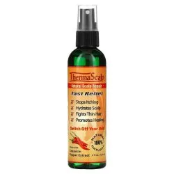 Спрей с перцем, кофеином и Сереноа для кожи головы, Greensations