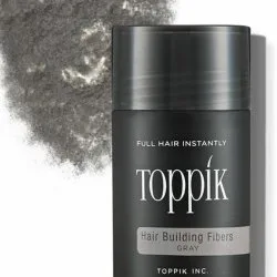 Топпик, загуститель кожи для редких волос, серый/седой, Toppik
